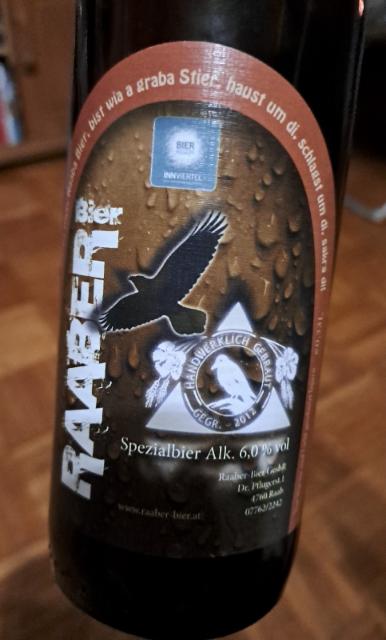 raaber bier 6.0%, Privatbrauerei Raab, Germany