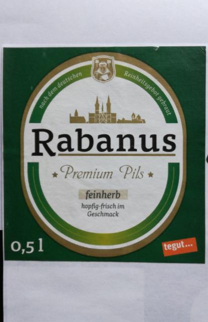 Rabanus 4.9%, Privatbrauerei Michelsbräu, Germany