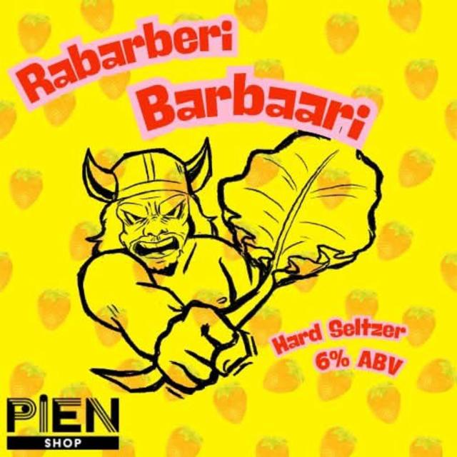 Rabarberi Barbaari 6.0%, Pien Seltzer Project, Finland