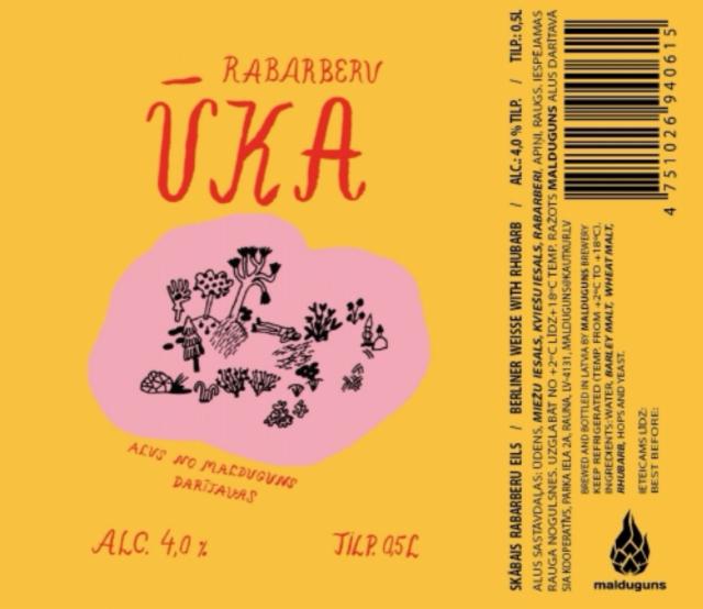 Rabarberu Ūka 4.0%, Malduguns, Latvia