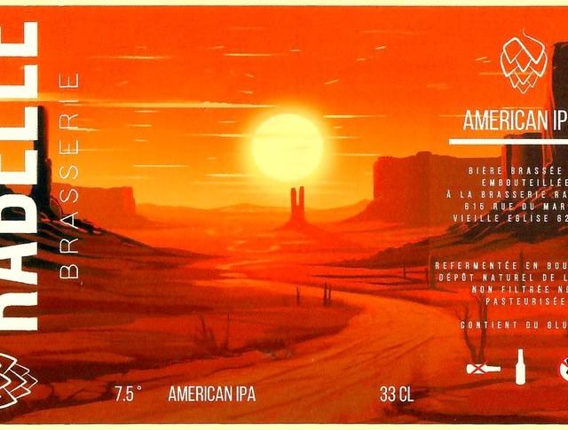 Rabelle American IPA 7.5%, Brasserie Rabelle, France