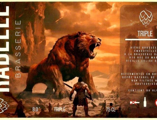 Rabelle Triple 8.0%, Brasserie Rabelle, France