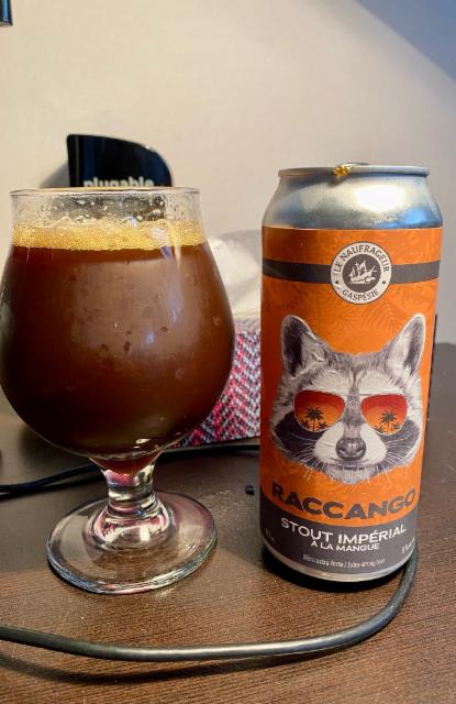 Raccango 8.0%, Microbrasserie Le Naufrageur, Canada