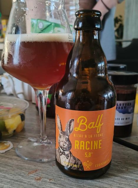 racine 5.8%, BALF ( bière à la ferme), Belgium