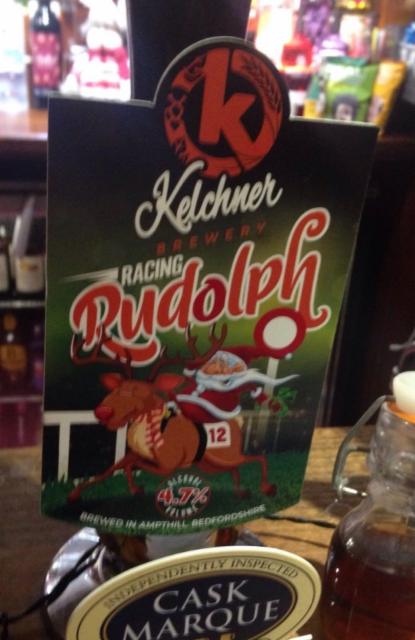 Racing Rudolph 4.7%, Kelchner Brewery, England