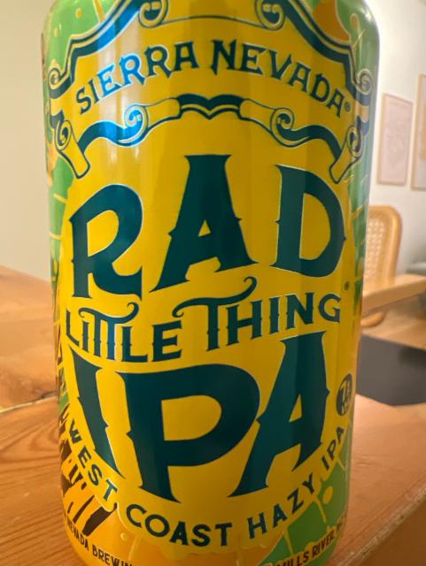 Rad IPA 7.0%, Sierra Nevada Brewing Company, United States