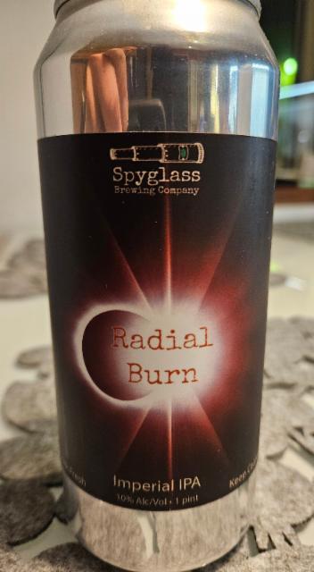 Radial Burn 10.0%, Spyglass Brewing Company, United States