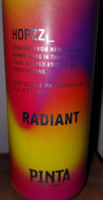 Radiant 8.0%, Browar PINTA, Poland