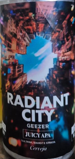 Radiant City 5.7%, Geezer Cervejaria, Brazil