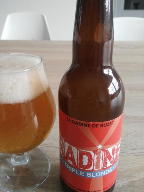 radine triple blonde 9.2%, La Rudine De Buzet Microbrewery, Belgium