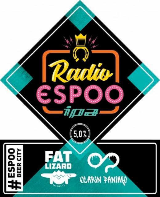 Radio Espoo IPA 5.0%, Fat Lizard Brewing Co., Finland