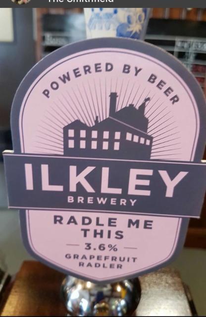 Radle Me This 3.6%, The Ilkley Brewery, England