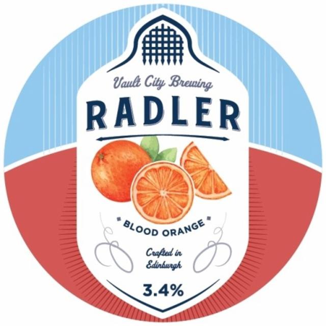 Radler - Blood Orange 3.4%, Vault City Brewing, Scotland