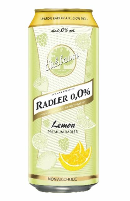 Radler 0,0% Lemon 0.0%, Privatbrauerei Eichbaum, Germany