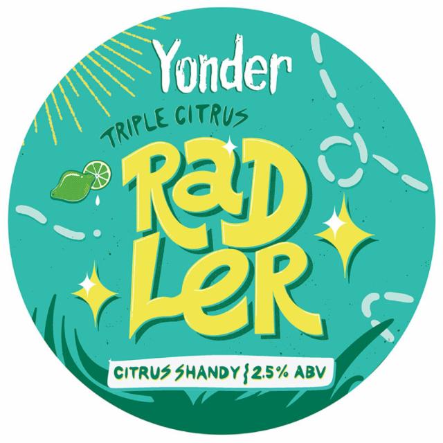 Radler 2.5%, Yonder Brewing, England