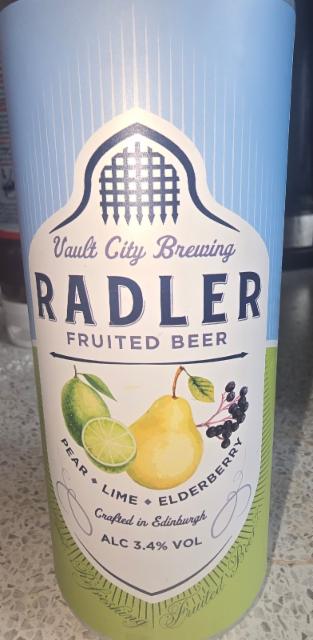 radler 3.4%, Vault City Brewing, Scotland