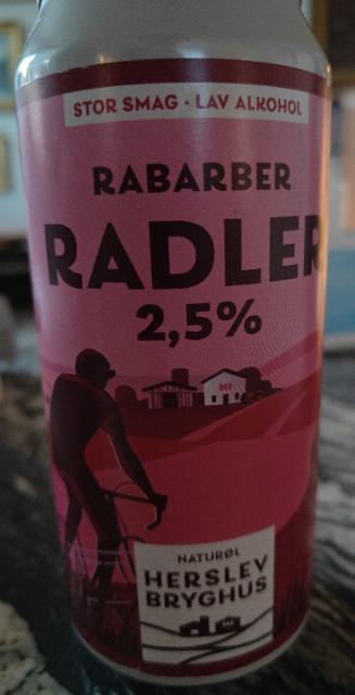 radler rabarber, Herslev Bryghus