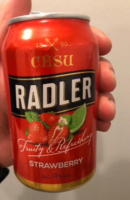 Radler strawberry 4.0%, Cēsu Alus Daritava (Olvi), Latvia