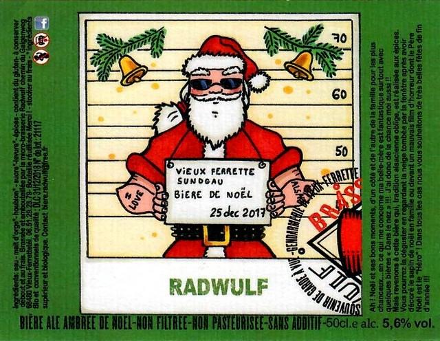 Radwulf De Noël 5.6%, Brasserie Radwulf, France