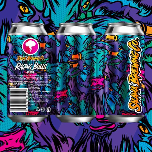 Raging Bulls 5.7%, Salama Brewing Company, Finland