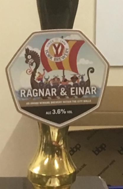 Ragnar & Einar 3.6%, York Brewery, England