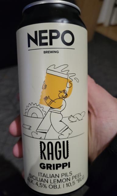 ragu grippi 4.5%, Nepo Brewing (Browar Nepomucen), Poland