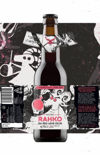 Rahko BA Red Wine Sour 6.7%, Panimo Hiisi, Finland
