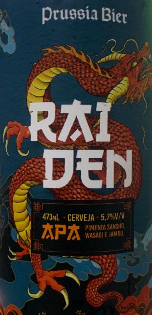 Raiden 5.7%, Prussia Bier, Brazil