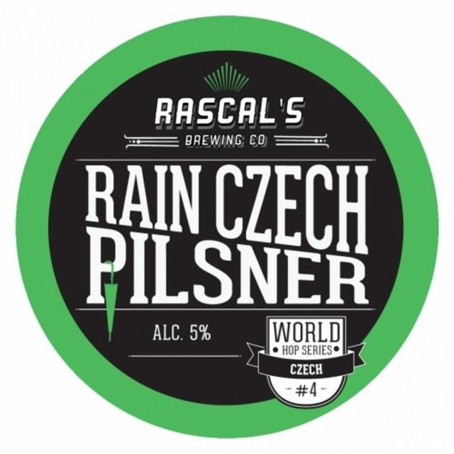 Rain Czech Pilsner 5.0%, Rascals Brewing, Ireland