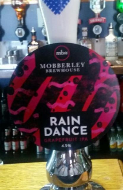 Rain Dance 4.5%, The Mobberley Brewhouse, England