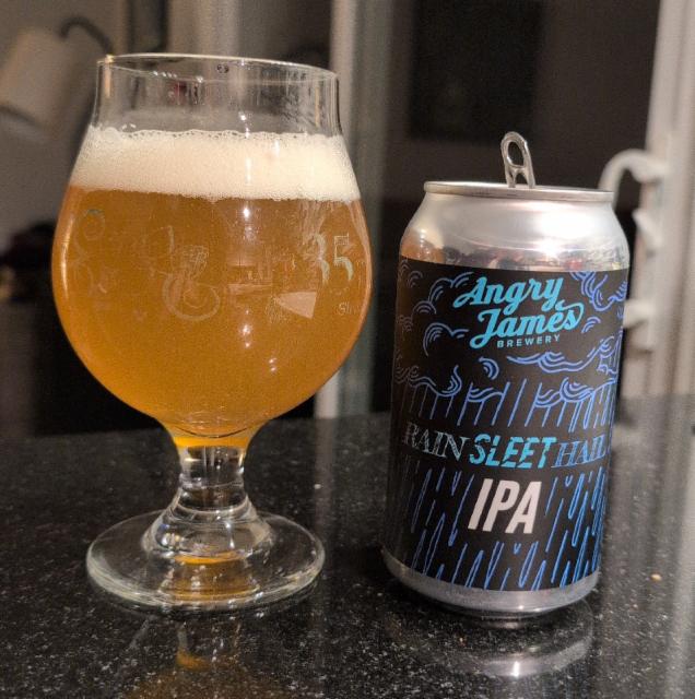 Rain Sleet IPA 6.3%, Angry James Brewery, United States