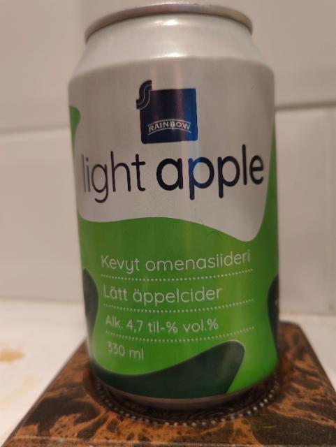 Rainbow Apple Light 4.7%, Olvi, Finland