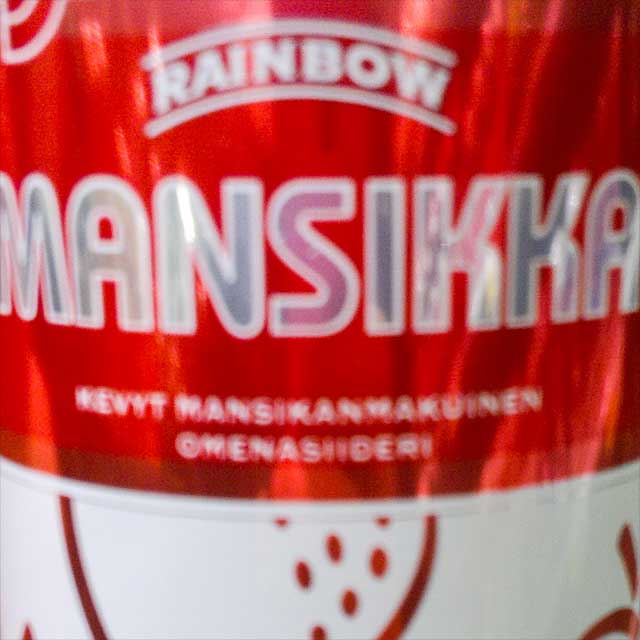 Rainbow Mansikka Light 4.7%, Laitilan Wirvoitusjuomatehdas, Finland