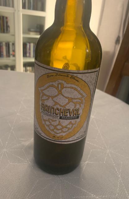 Raincheval Artisanale Blonde 6.0%, Brasserie Du Bosquet, France