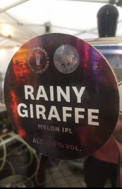 Rainy Giraffe 6.5%, Marble Beers, England