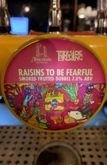 Raisins To Be Fearful 7.0%, Abbeydale Brewery, England