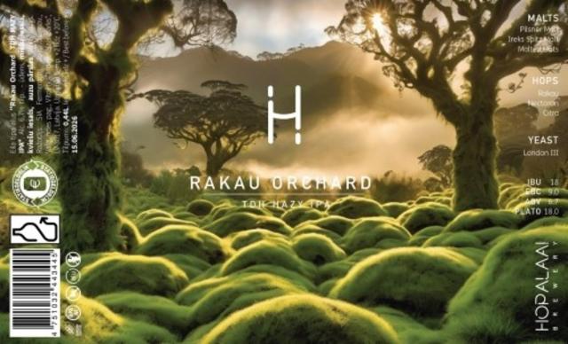 Rakau Orchard 6.7%, Hopalaa, Latvia
