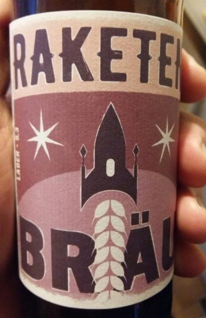 Raketen Bräu Lager 5.3%, Privatbrauerei Schnitzlbaumer, Germany