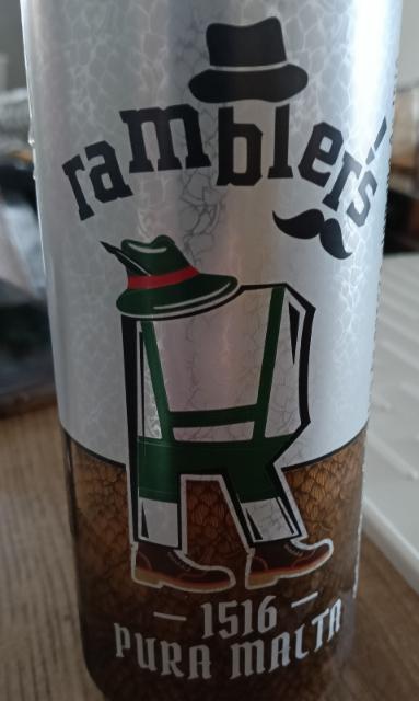 Rambler's 1516 pura malta 4.9%, Brasserie De Saint-Omer, France