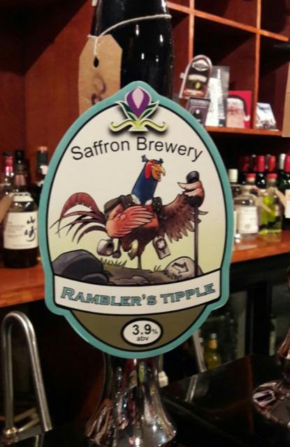 Ramblers Tipple 3.9%, Saffron Brewery, England