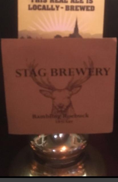Rambling Roebuck 3.8%, Stag Brewery, England