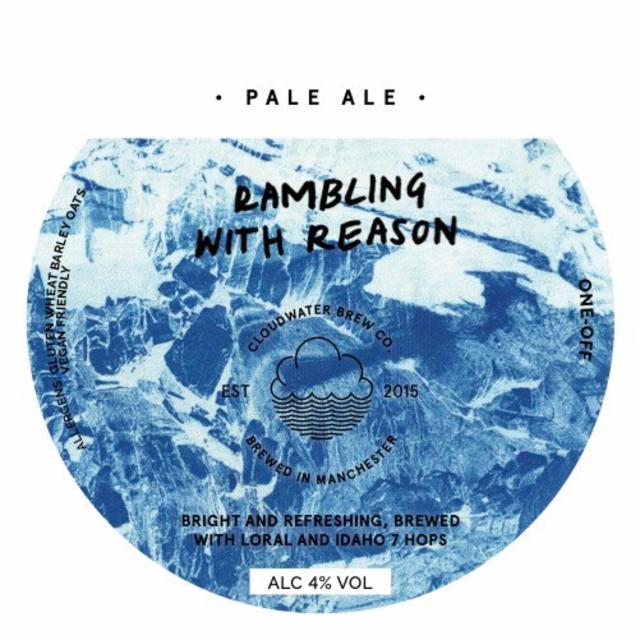 Rambling With Reason 4.0%, Cloudwater Brew Co., England