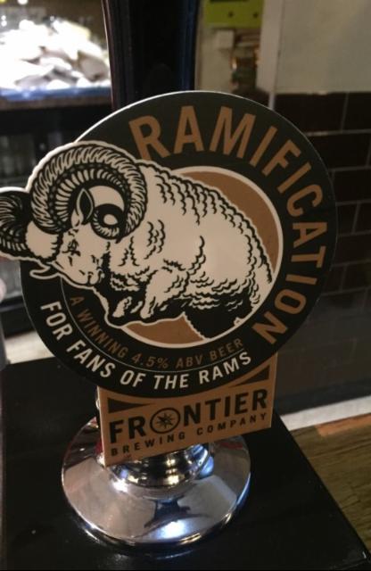 Ramification 4.5%, Lenton Lane Brewery, England