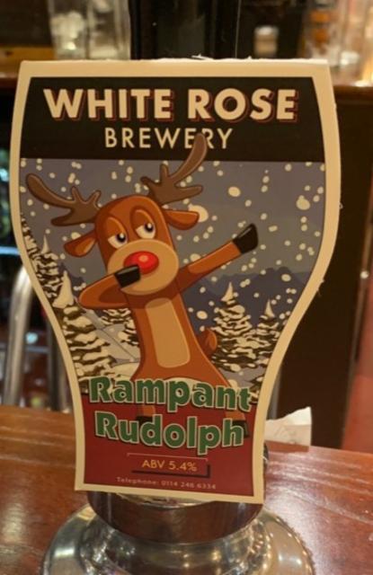 Rampant Rudolph 5.5%, White Rose Brewery, England