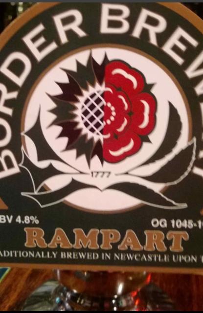 Rampart 4.8%, The Hadrian Border Brewing Co, England