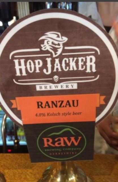 Ranzau 4.8%, Hopjacker Brewery Ltd, England