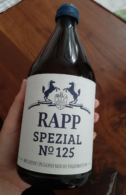 Rapp Spezial N° 125 5.6%, Brauerei Rapp, Germany