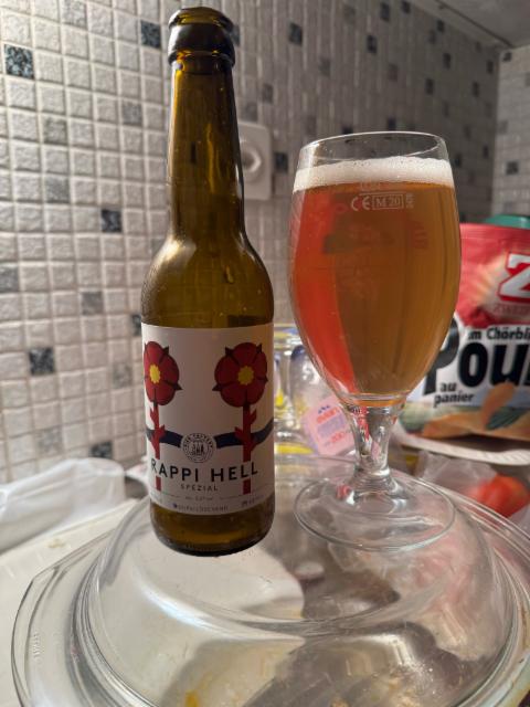 Rappi hell, Bier Factory - Brewery & Taproom