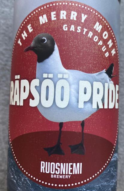 Räpsöö Pride 5,5%, Ruosniemi Brewery, Finland