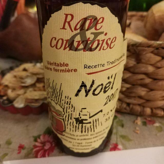 Rare & Courtoise Noël 2017 7.0%, Ferme De La Vallée Rarecourt (Rare & Courtoise), France